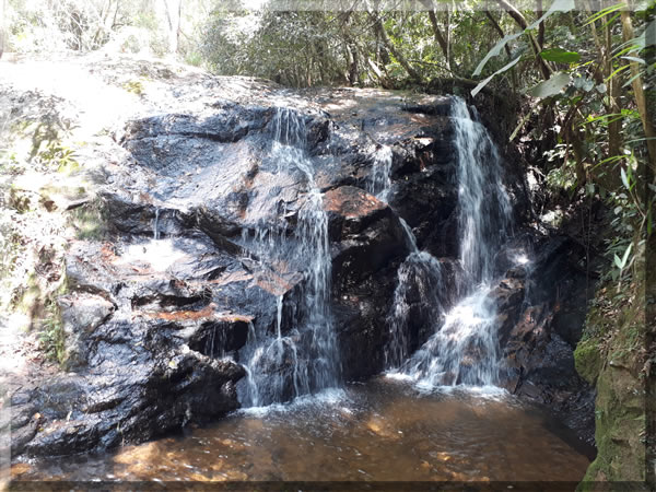 Imagem da Cachoeira do Capim em Nova Campina SP