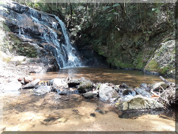 Imagem da Cachoeira do Capim em Nova Campina SP