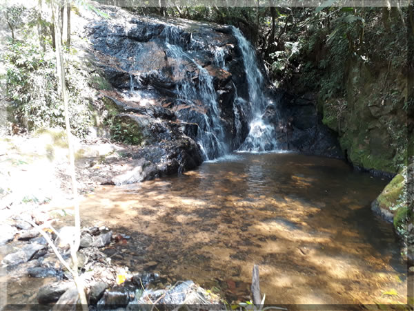 Imagem da Cachoeira do Capim em Nova Campina SP