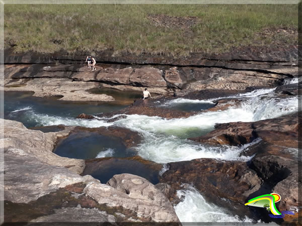 Imagem da Cachoeira do Rio Verde em Itararé SP