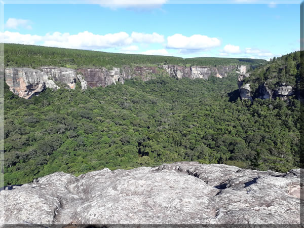 Imagem do Canion Pirituba em Itapeva SP