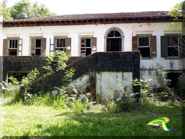 Imagem da antiga Fazenda Pilão D'água em Itapeva SP